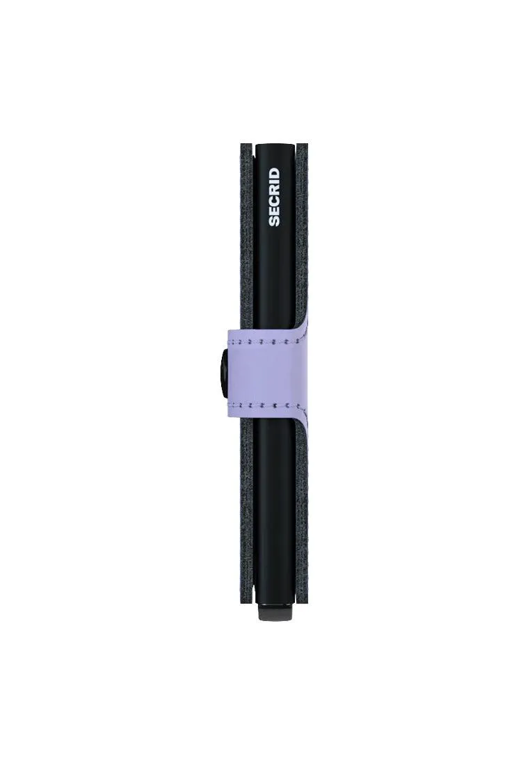 Secrid Miniwallet Matte Lilac Black