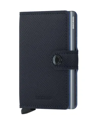 Secrid Miniwallet Saffiano Navy