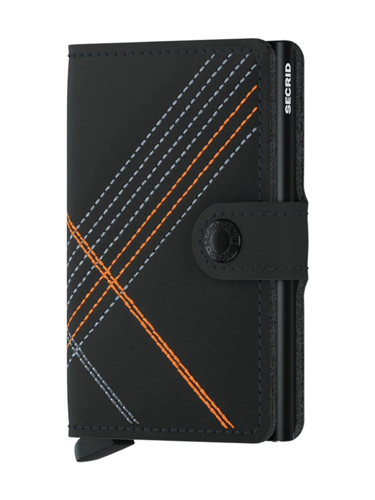 Secrid Miniwallet Stitch Linea Orange
