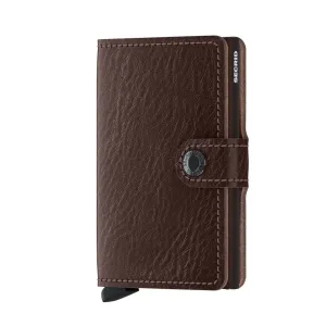Secrid Miniwallet Vintage Veg - Espresso Brown