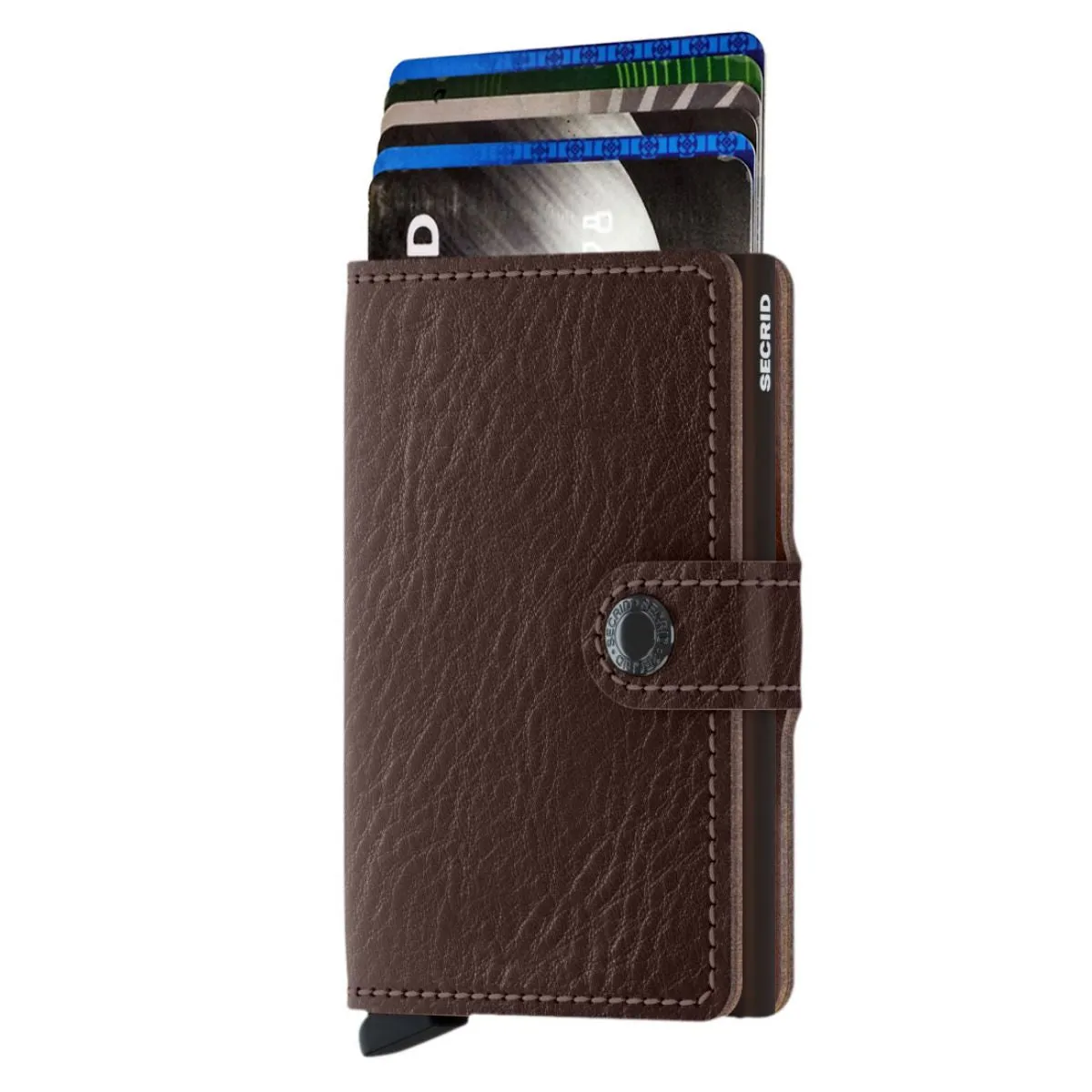 Secrid Miniwallet Vintage Veg - Espresso Brown