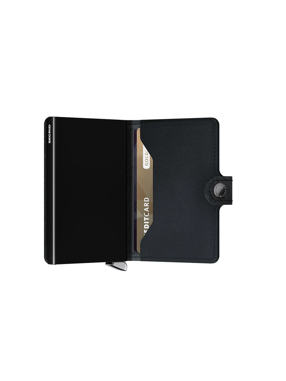 Secrid Premium Edition Miniwallet Emboss Lines Black