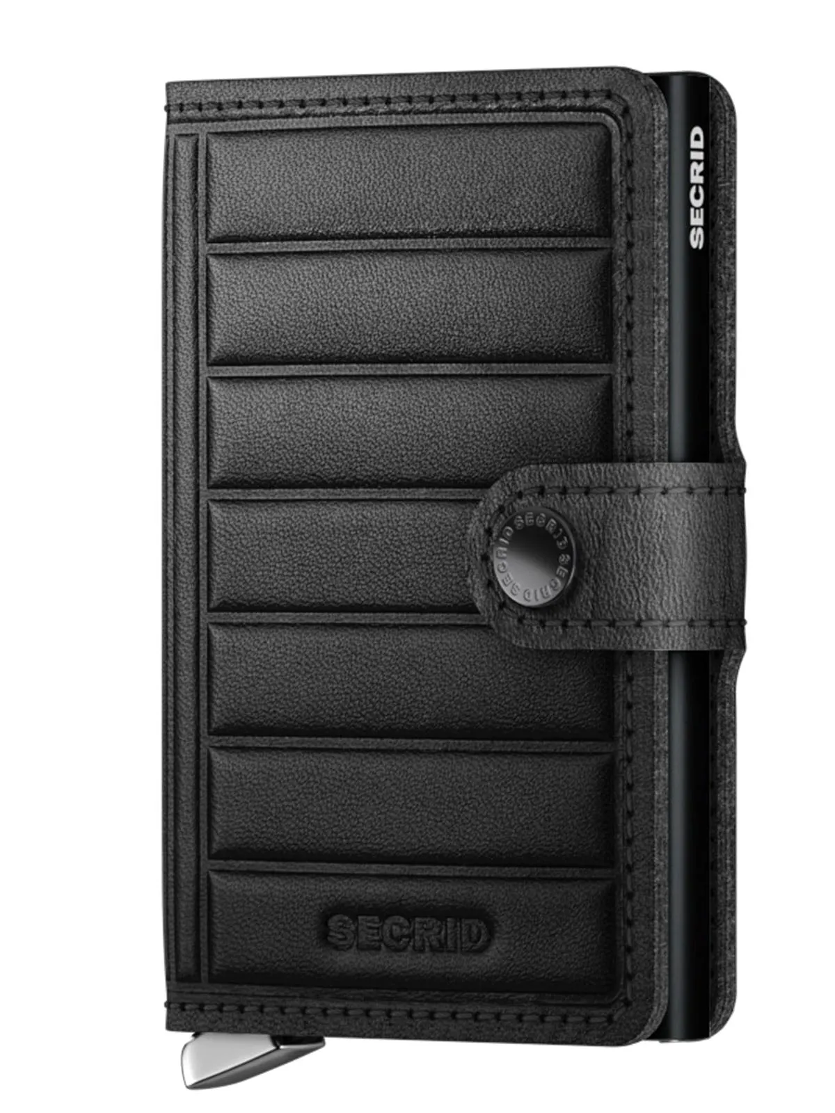 Secrid Premium Edition Miniwallet Emboss Lines Black