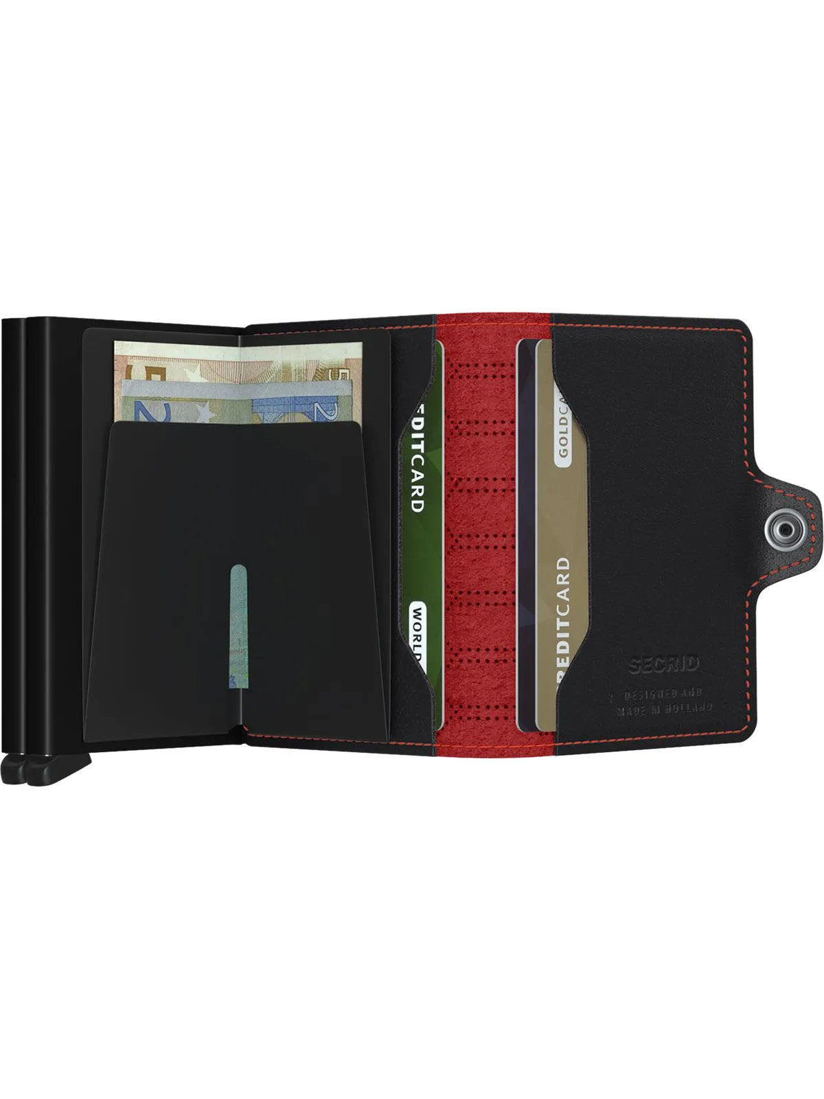 Secrid Twinwallet Fuel Black Red