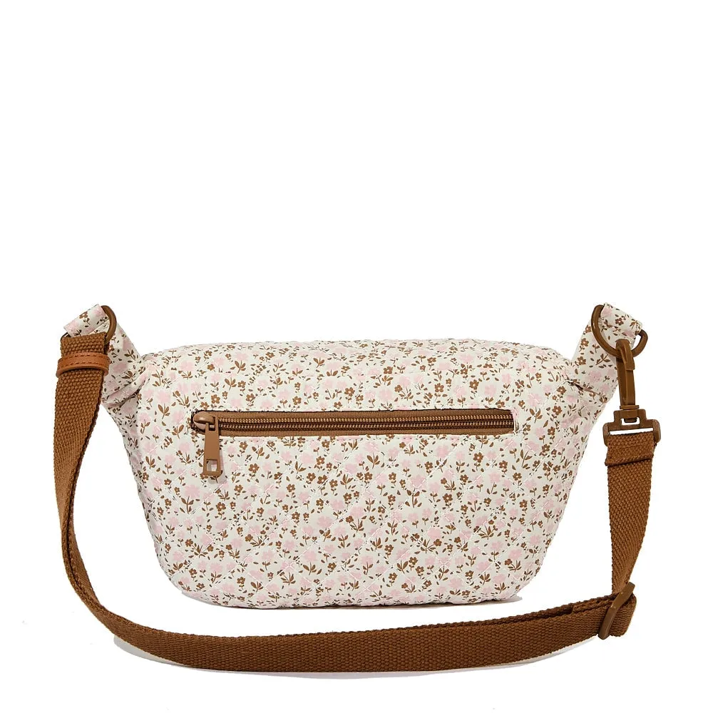 Sidekick Quilted Brown Floral