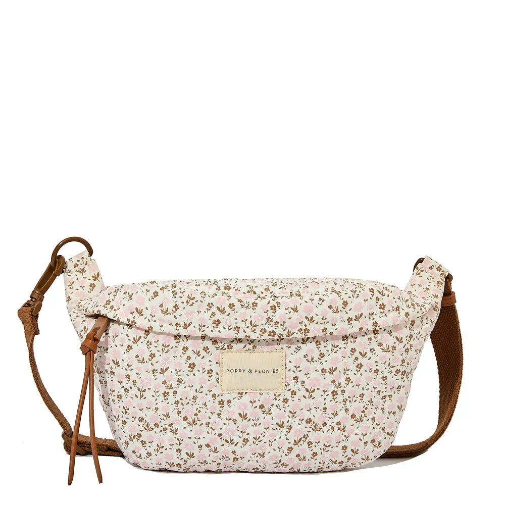 Sidekick Quilted Brown Floral