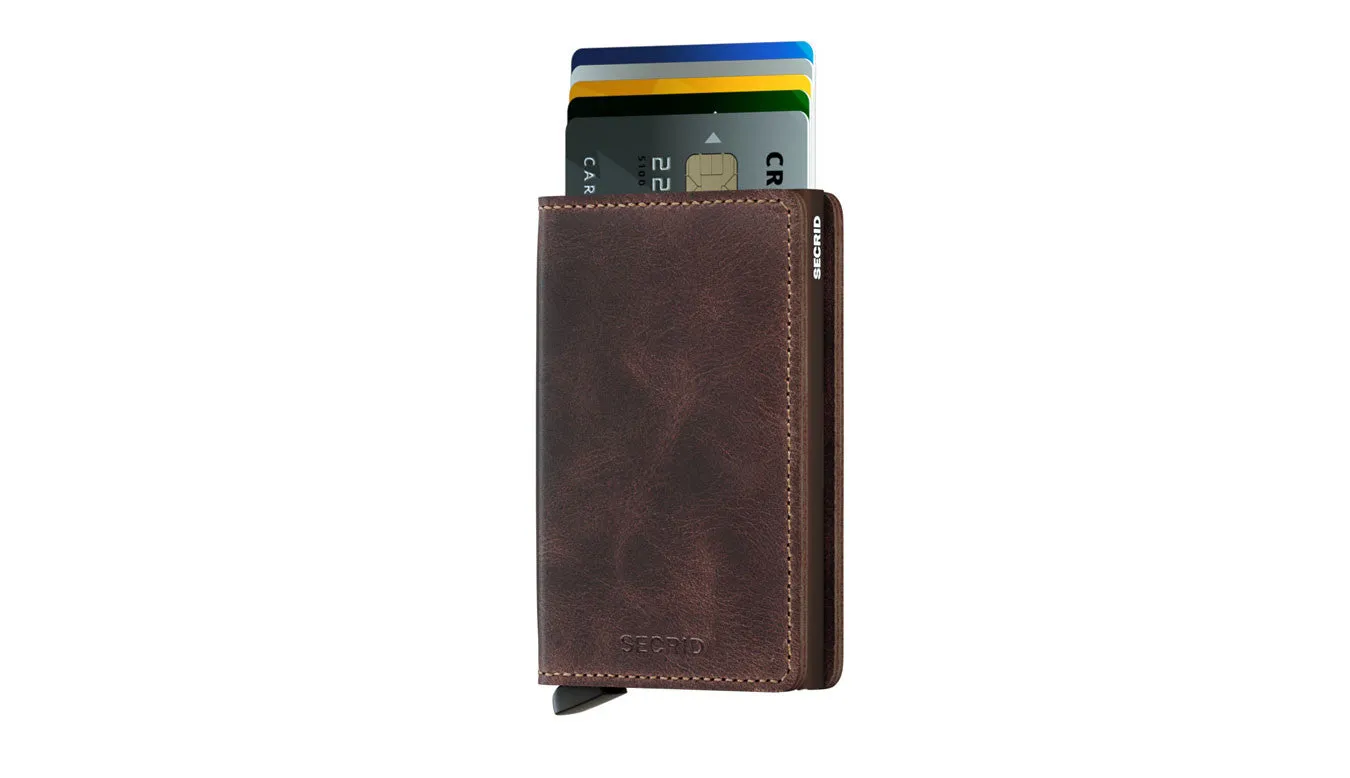 SLIMWALLET VINTAGE CHOCOLATE