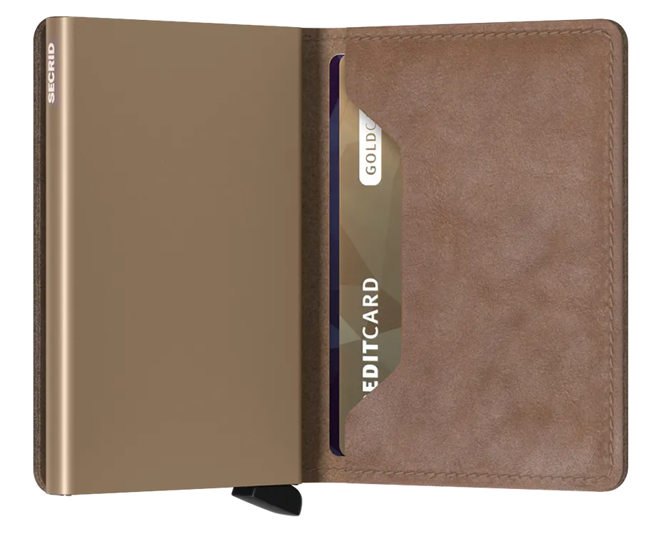 SLIMWALLET VINTAGE TAUPE