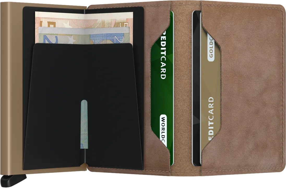 SLIMWALLET VINTAGE TAUPE
