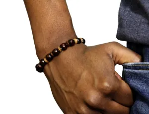 Small Brown Wood Bracelet