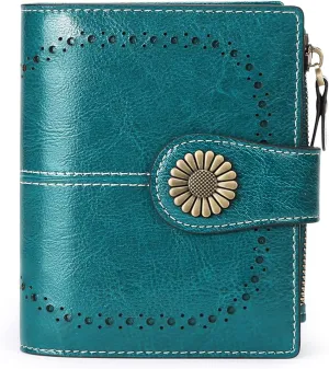 Small Wallets for women RFID Blocking Bifold Wallet