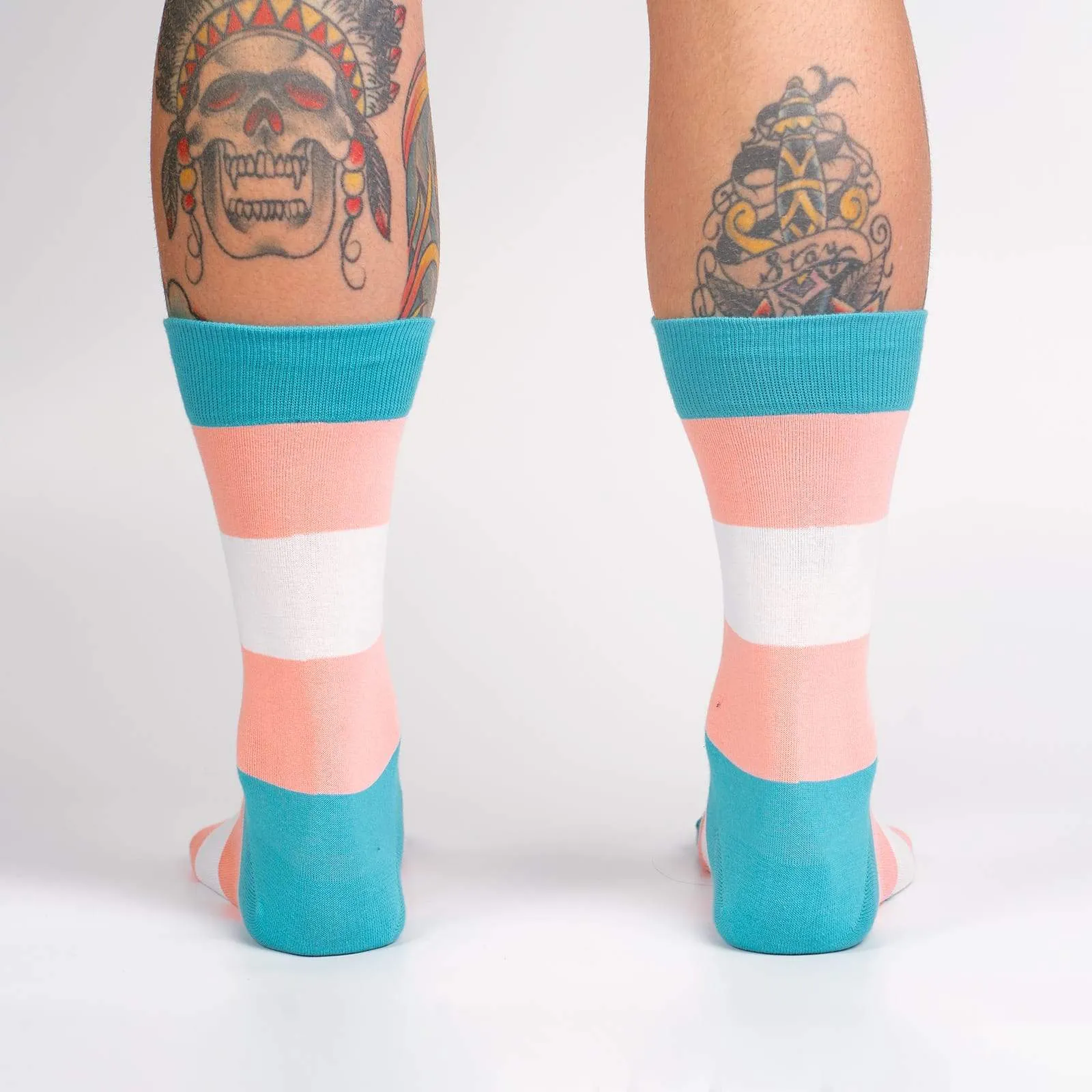 Sock It To Me Trans Pride Crew Socks S/M