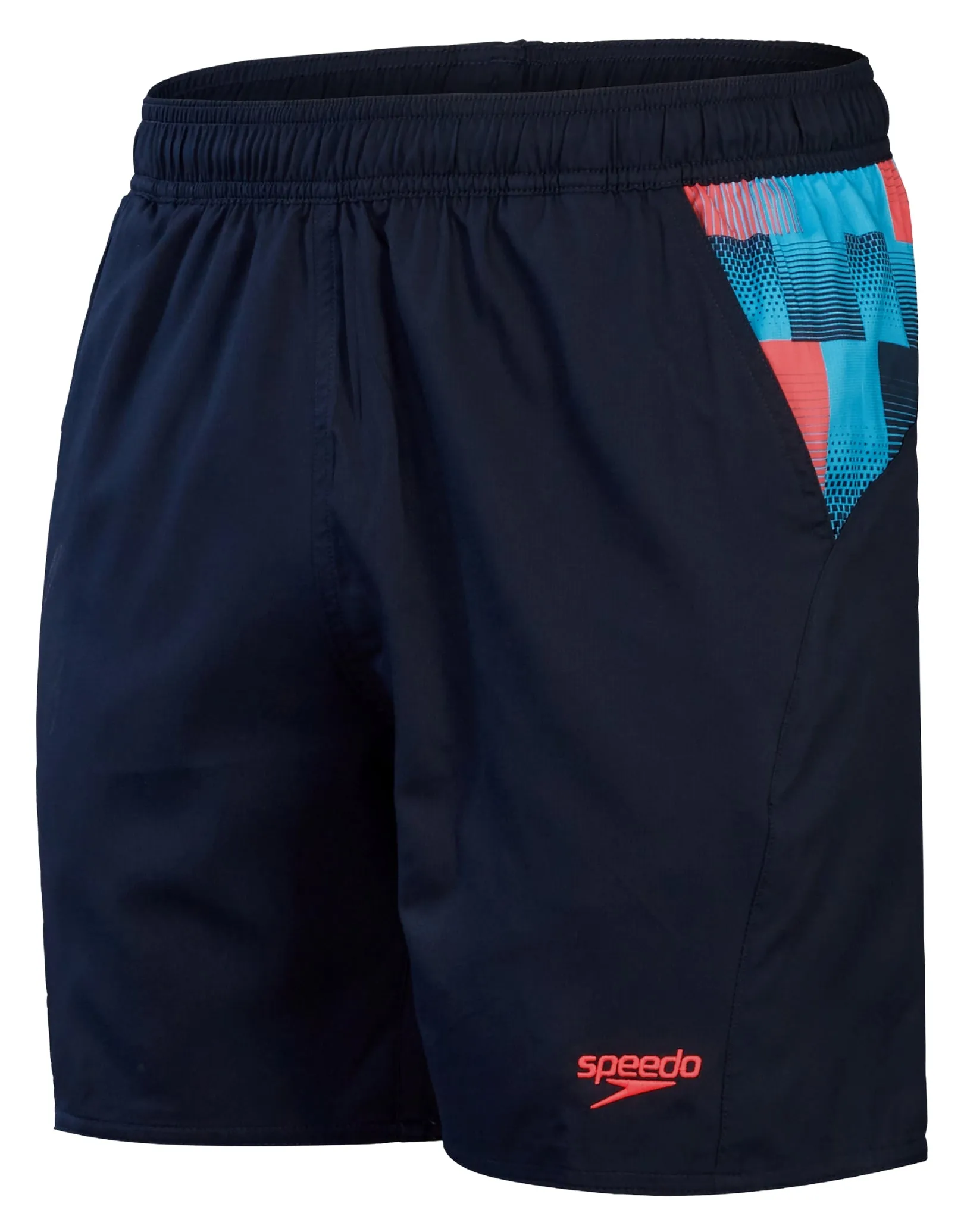 Sport 2 Panel 16" Watershorts - Blue/Red