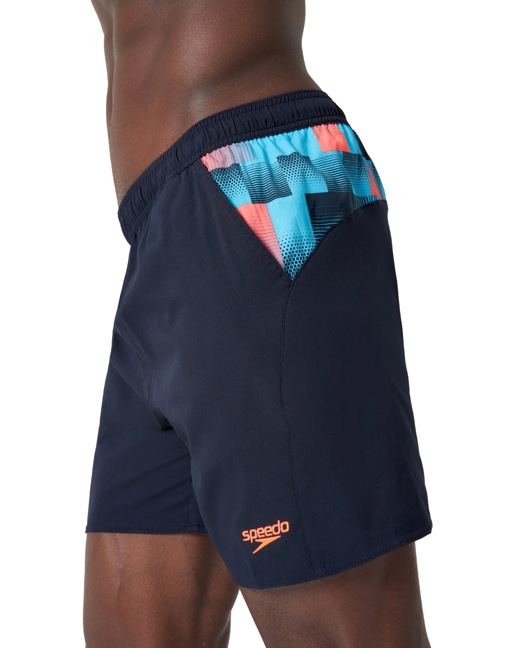 Sport 2 Panel 16" Watershorts - Blue/Red