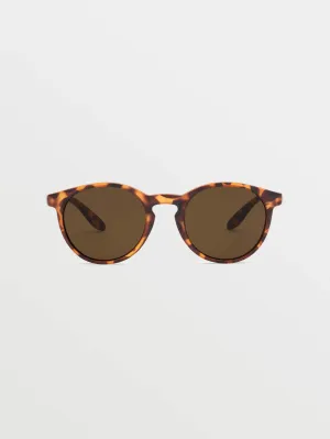 Subject Matte Tort Sunglasses (Bronze Lens) - BRONZE