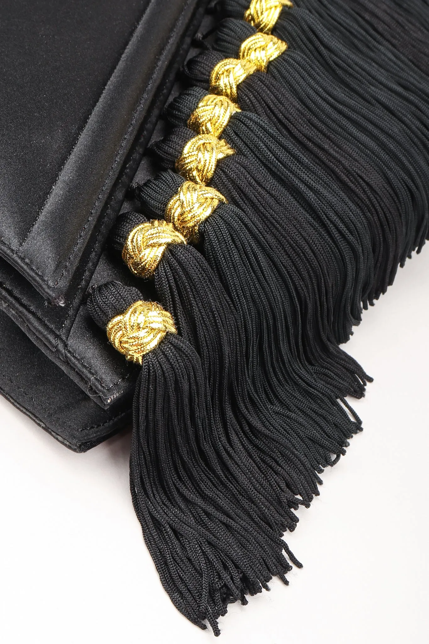 Tassel Fringe Satin Bag