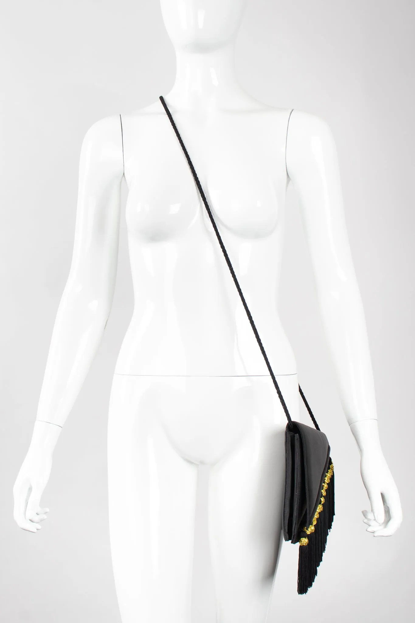 Tassel Fringe Satin Bag