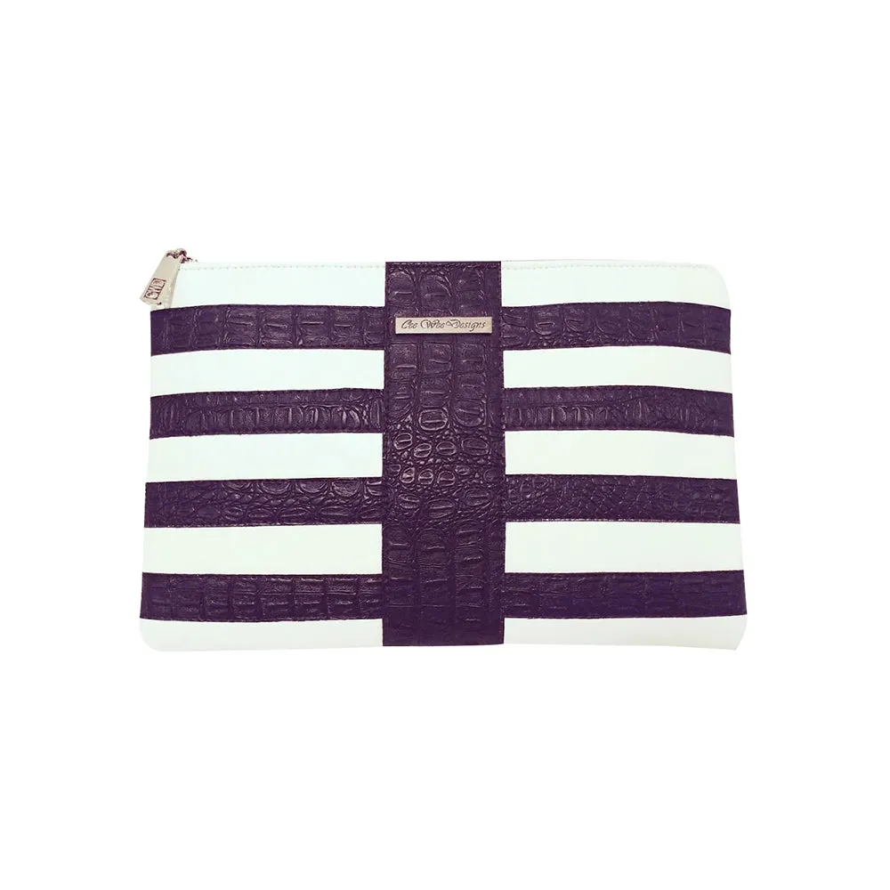 Tee Zipper Clutch