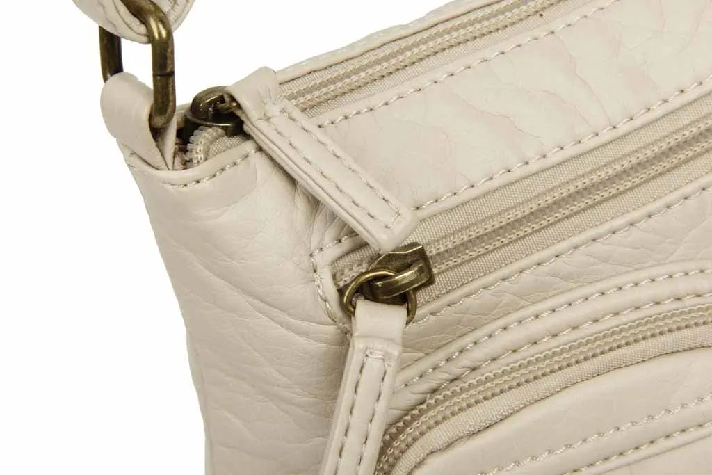 The Bethany Crossbody - Taupe