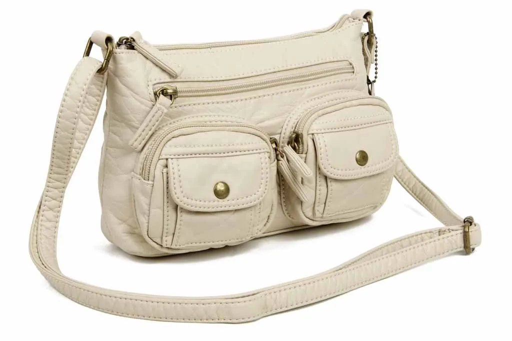 The Bethany Crossbody - Taupe