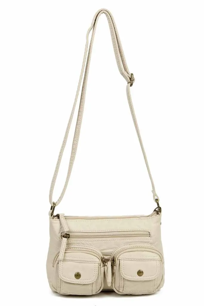 The Bethany Crossbody - Taupe