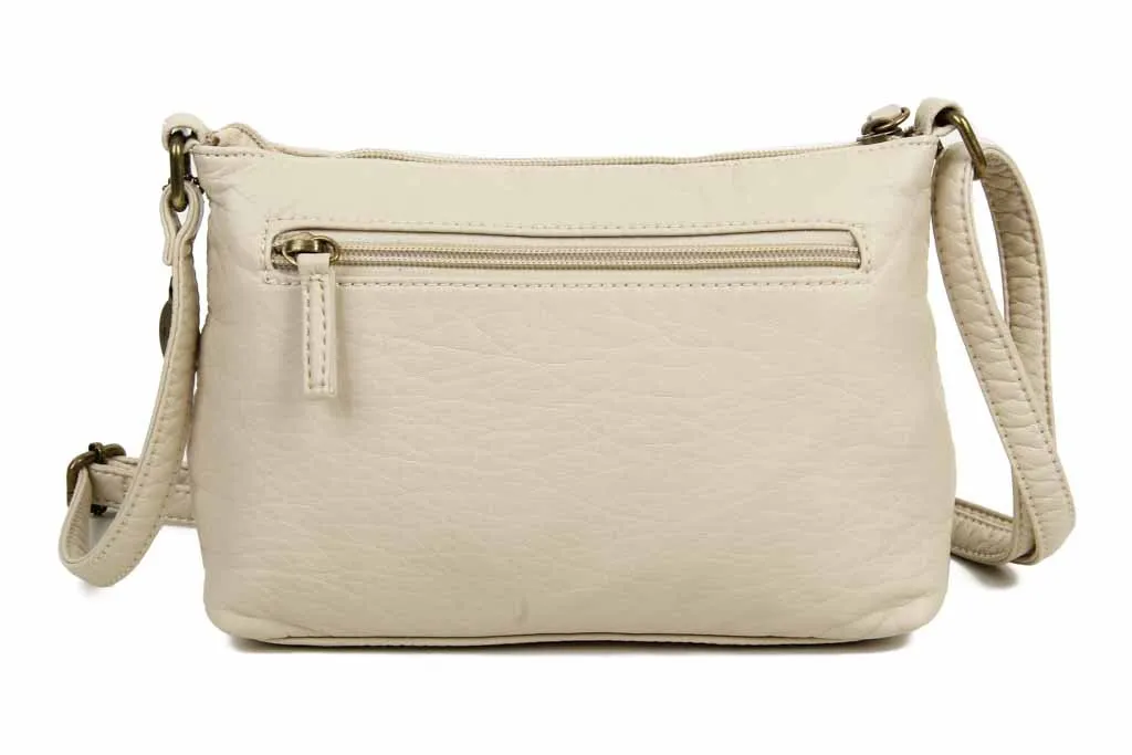 The Bethany Crossbody - Taupe