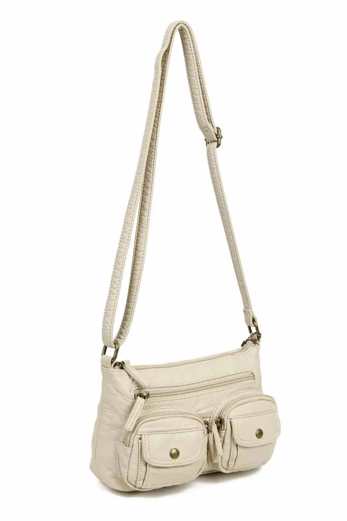 The Bethany Crossbody - Taupe