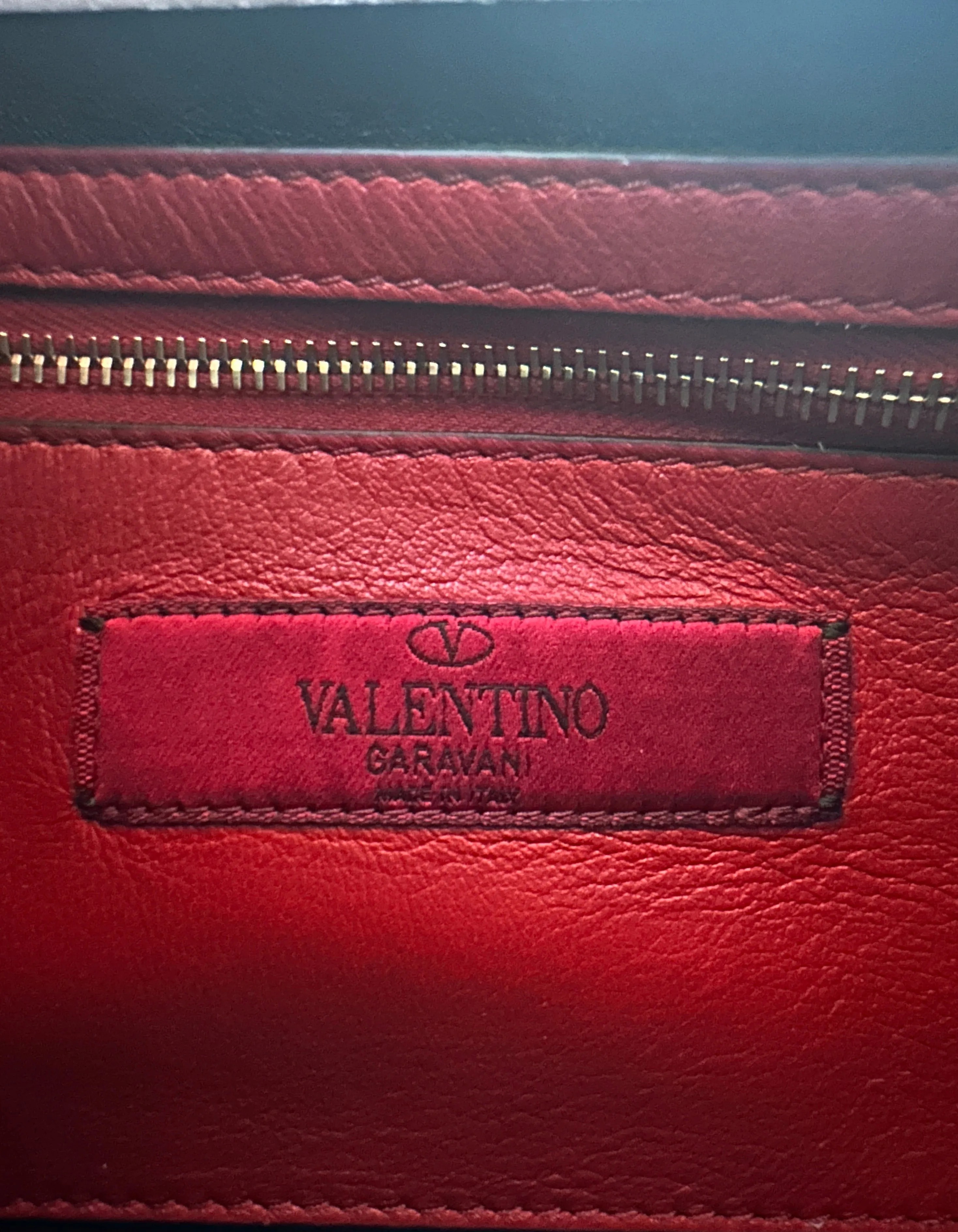 Valentino White VLTN Rockstud Spike Crossbody Bag