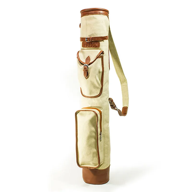Vintage Golf Pencil Bag with Stand