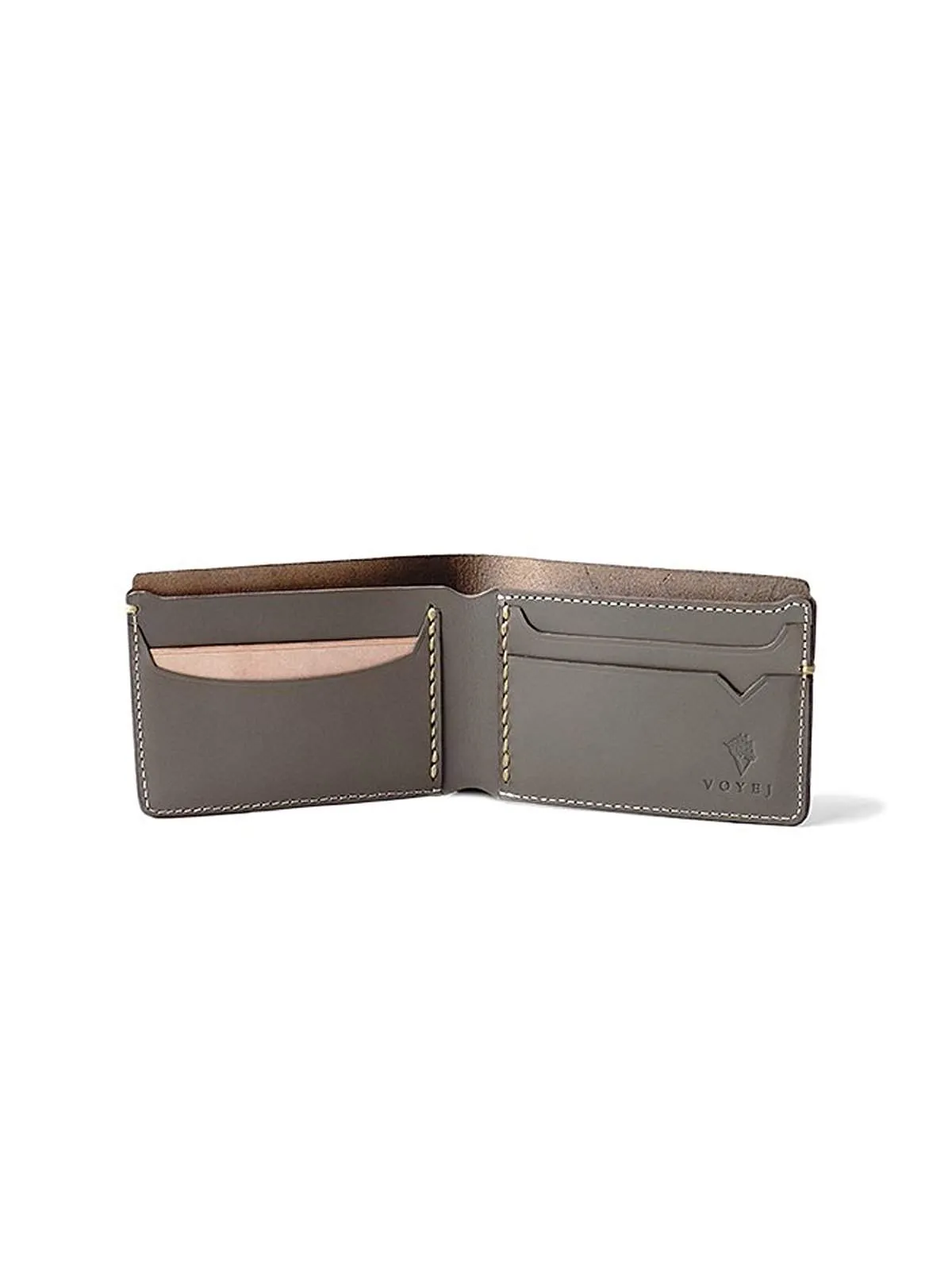 Voyej Caravel IV Grey Compact Wallet