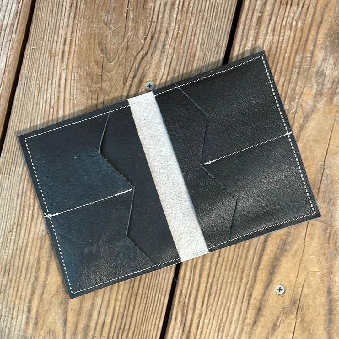 Waylon Wallet - Black & White w/