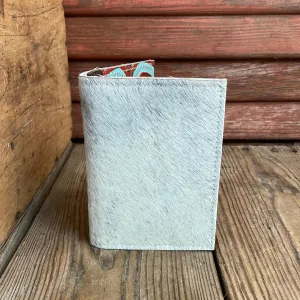 Waylon Wallet - Grey Brindle w/ Patriot Laredo