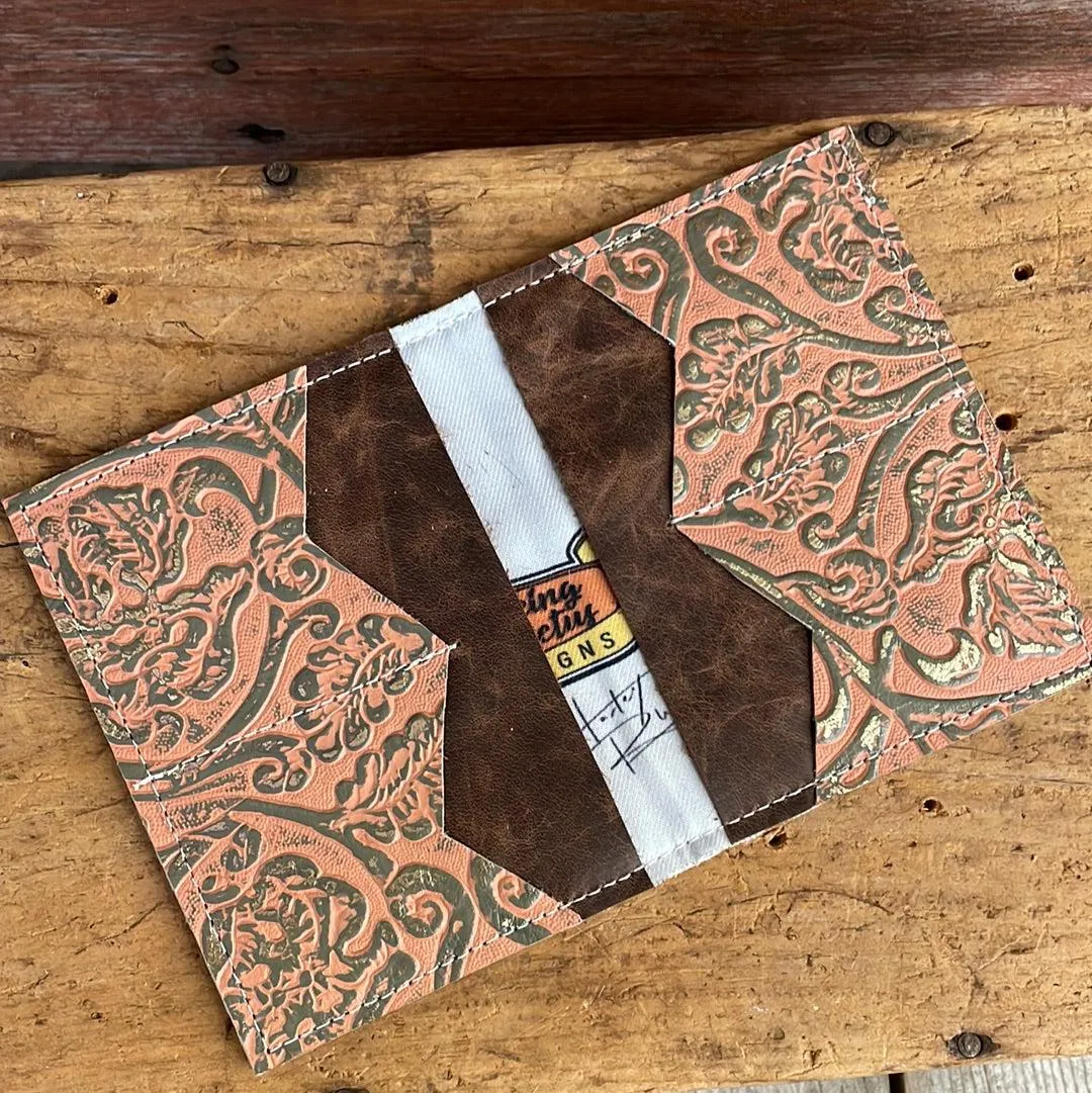 Waylon Wallet - Longhorn w/ Grapefruit Tool