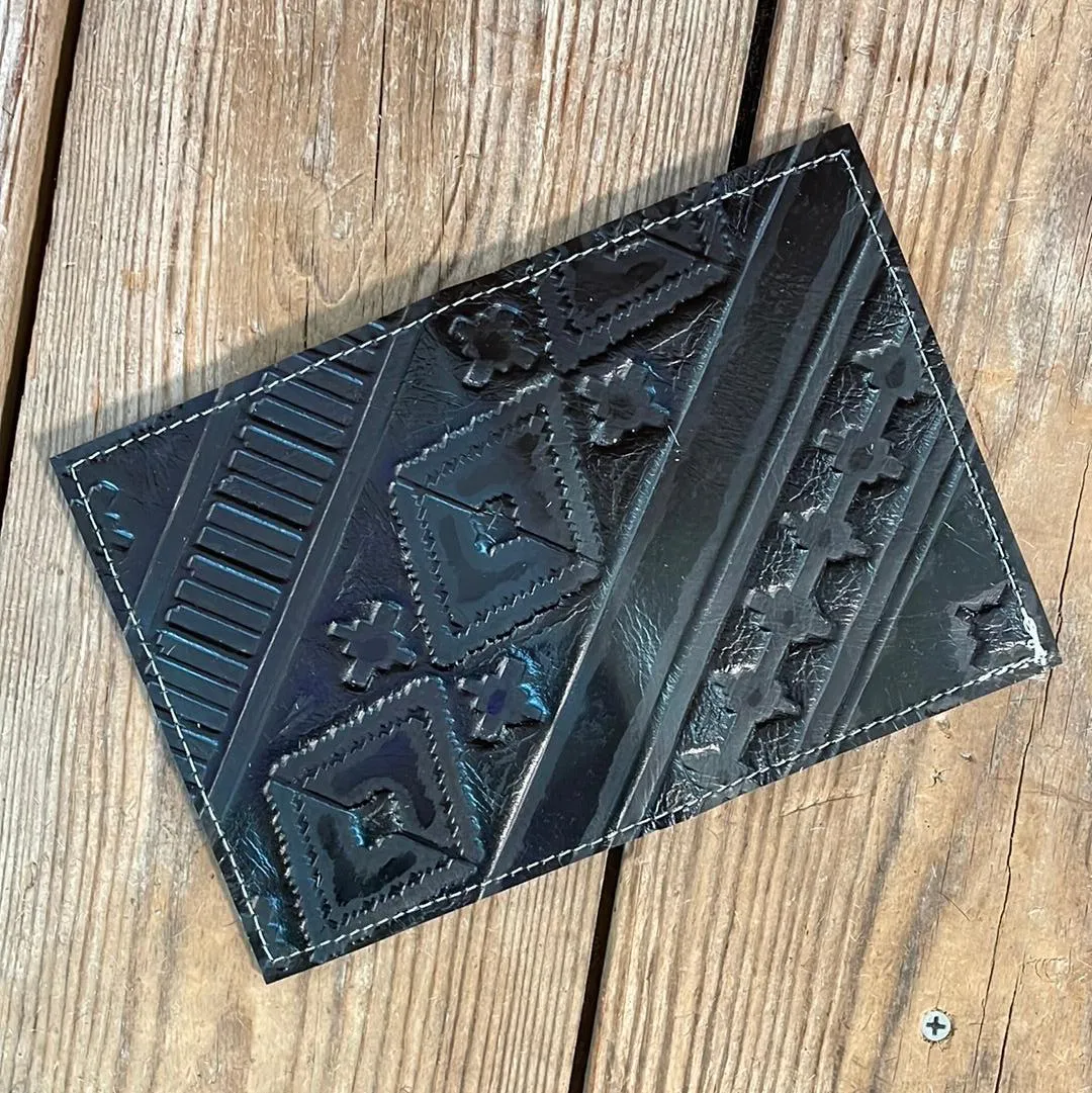 Waylon Wallet -  w/ Black Navajo