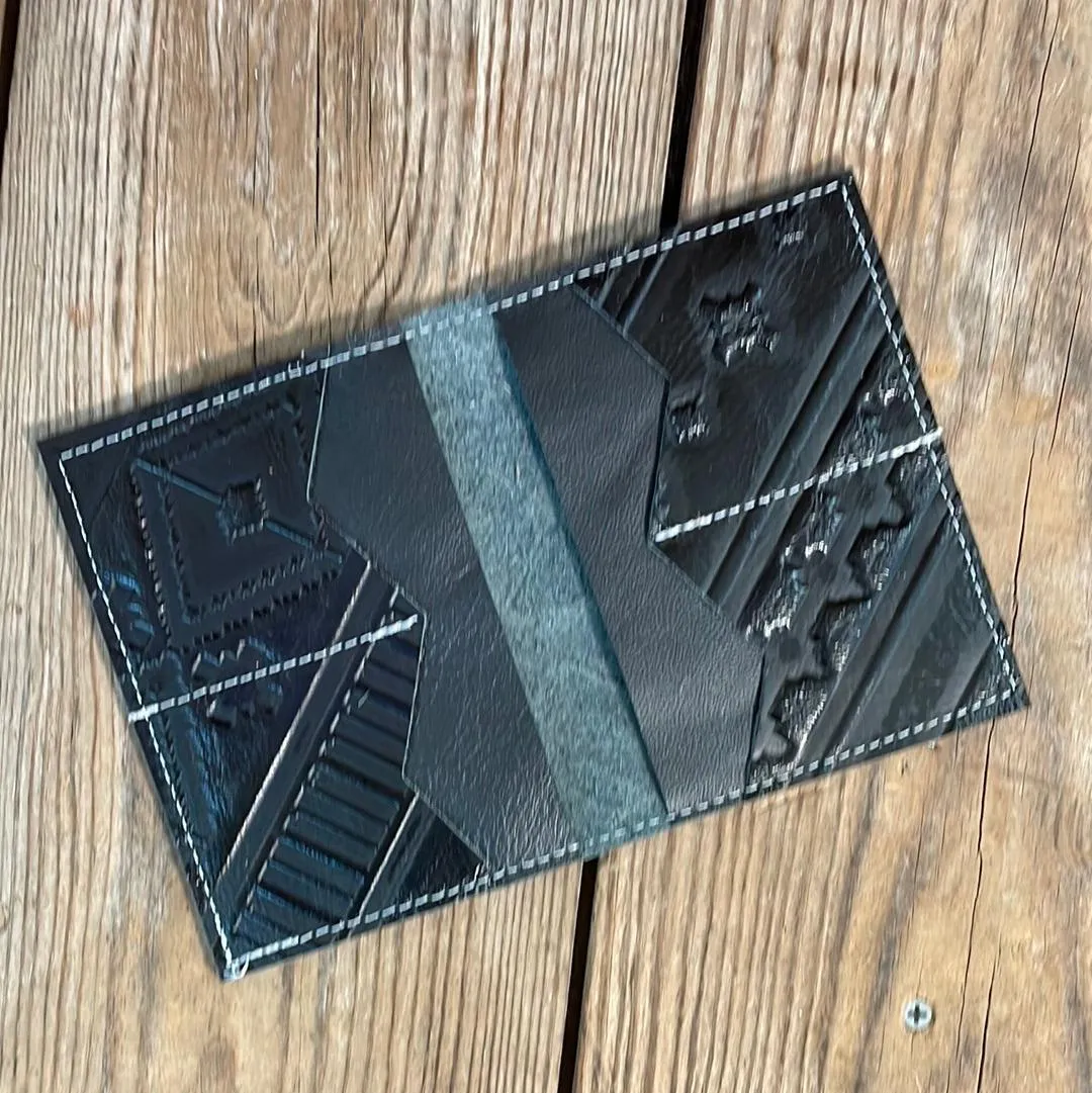 Waylon Wallet -  w/ Black Navajo