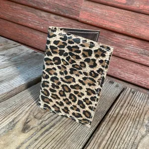 Waylon Wallet -  w/ Leopard Leather