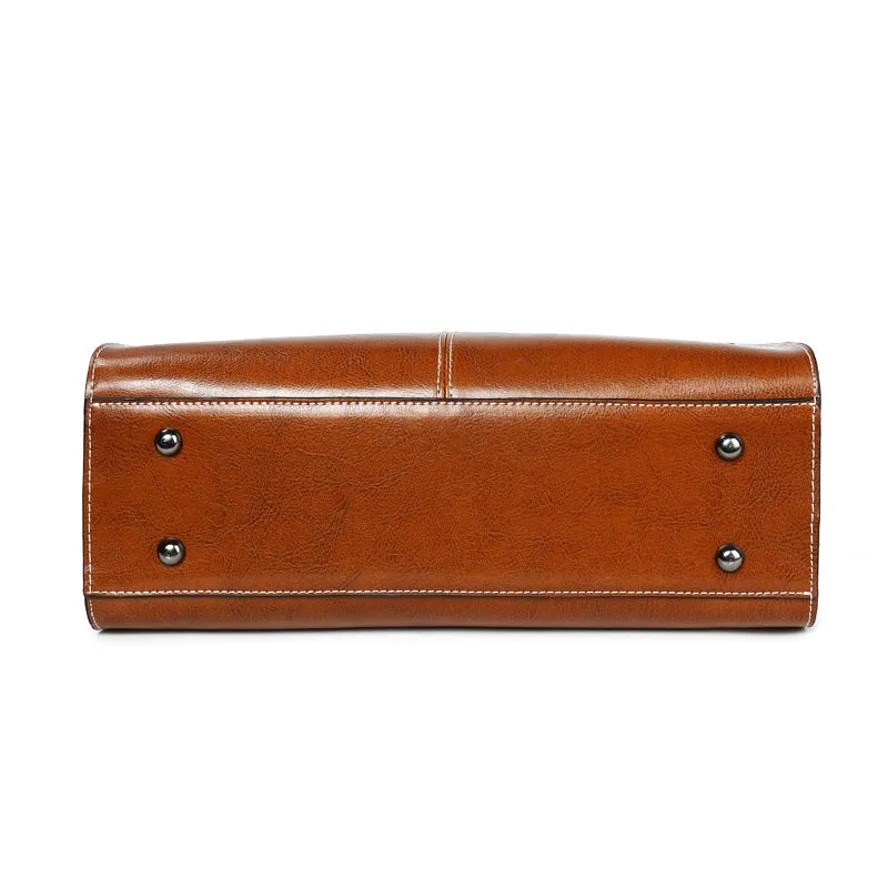 Women Leather Handbag, Full Grain Leather Designer Handbag, Gift For Her
