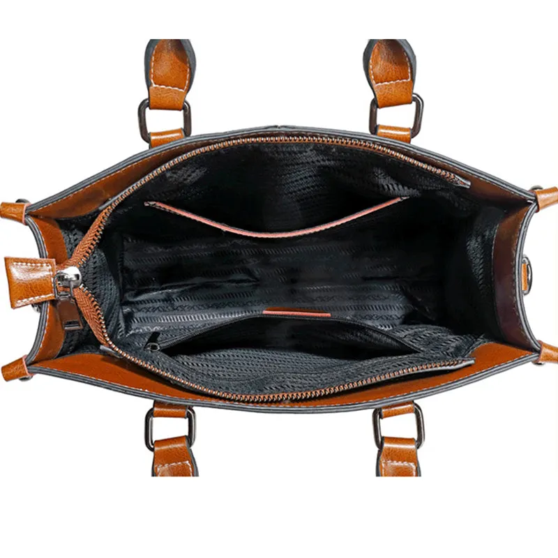 Women Leather Handbag, Full Grain Leather Designer Handbag, Gift For Her