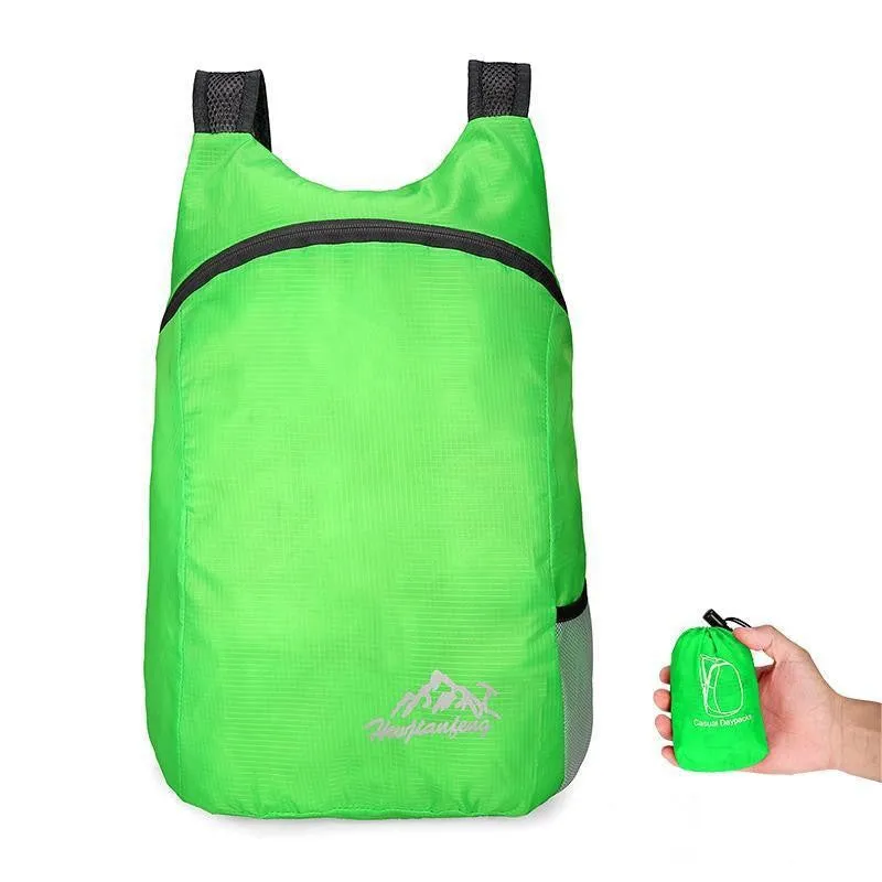 Women's & Men's & Folding Waterproof Storage Skin Ultra Backpacks