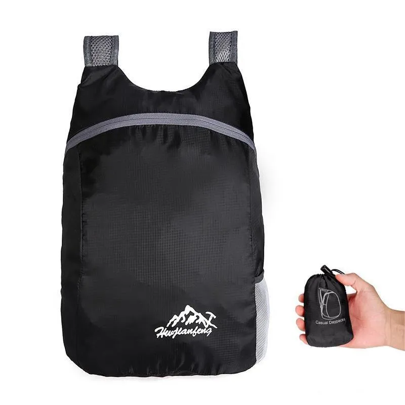 Women's & Men's & Folding Waterproof Storage Skin Ultra Backpacks