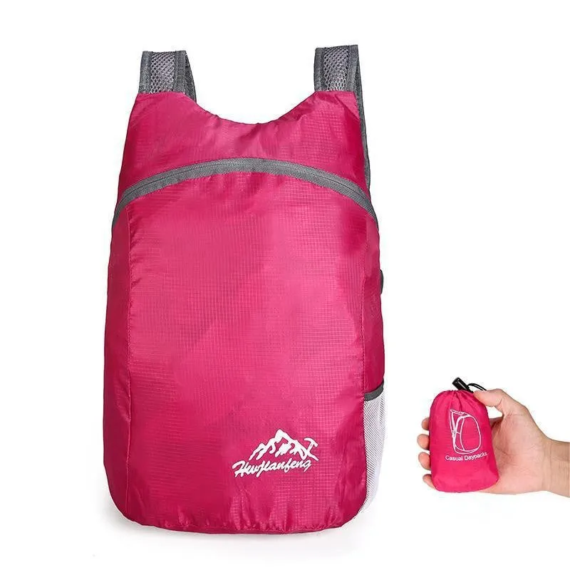 Women's & Men's & Folding Waterproof Storage Skin Ultra Backpacks
