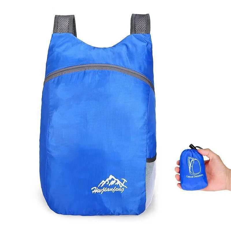 Women's & Men's & Folding Waterproof Storage Skin Ultra Backpacks