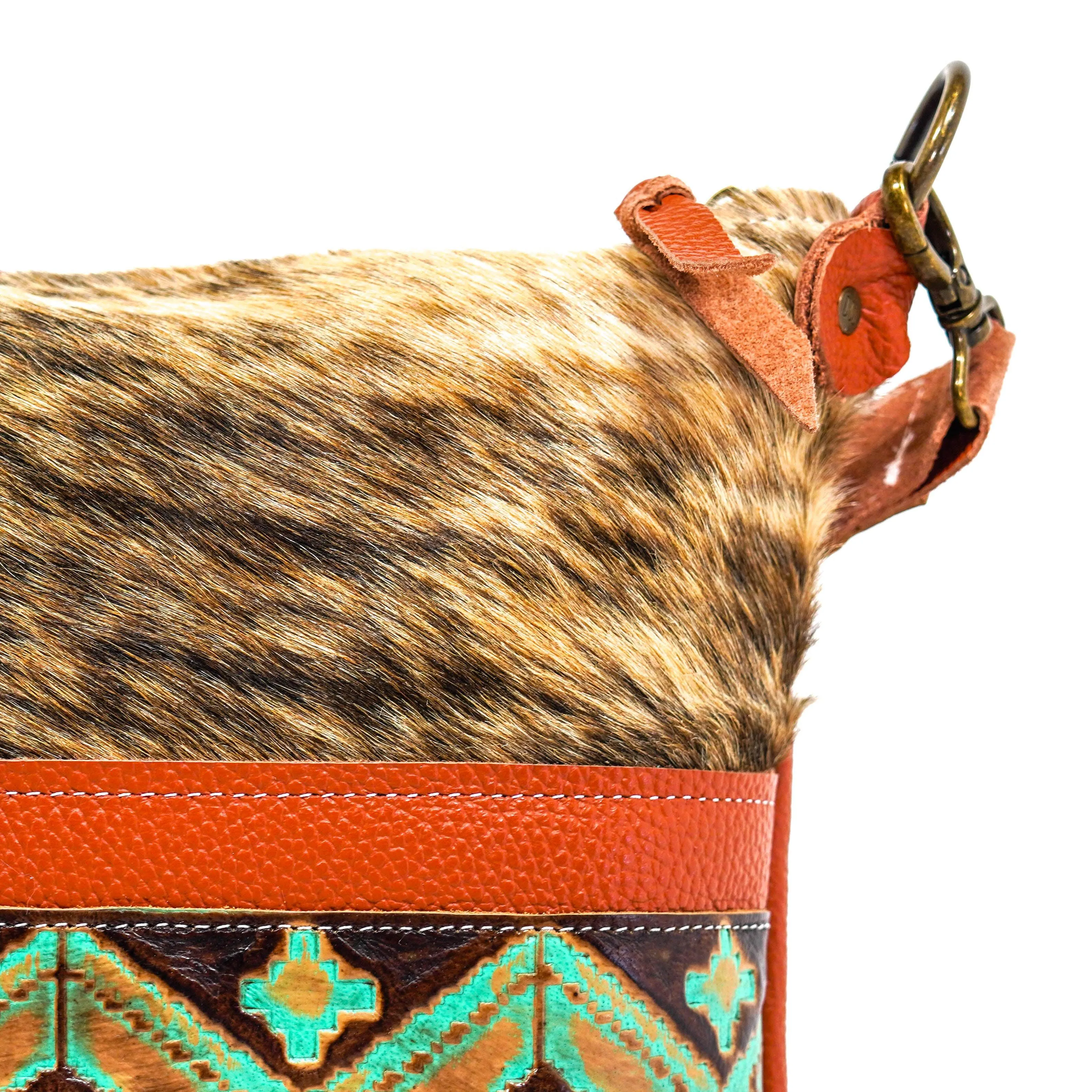 Wynonna - Brindle w/ Turquoise Navajo