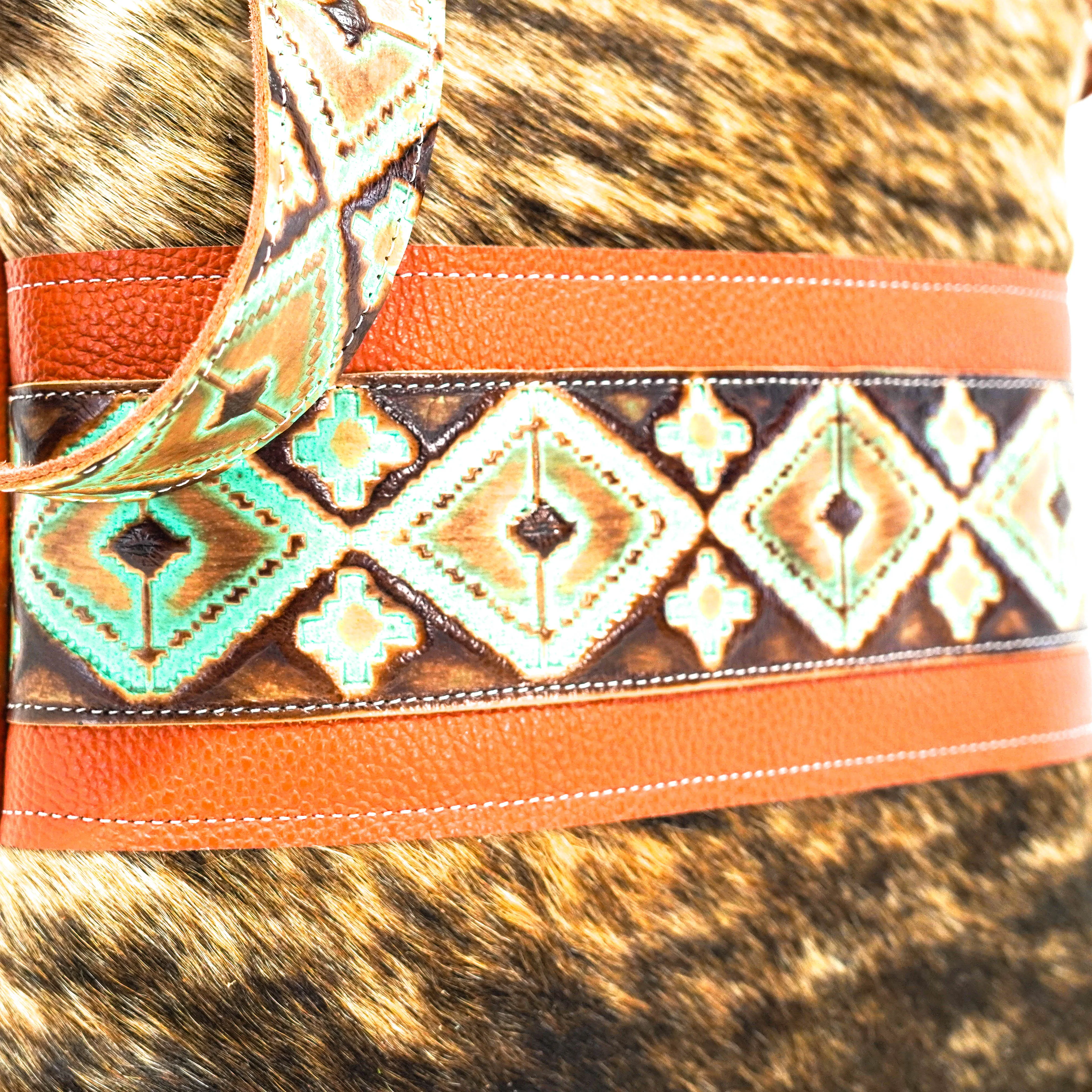 Wynonna - Brindle w/ Turquoise Navajo
