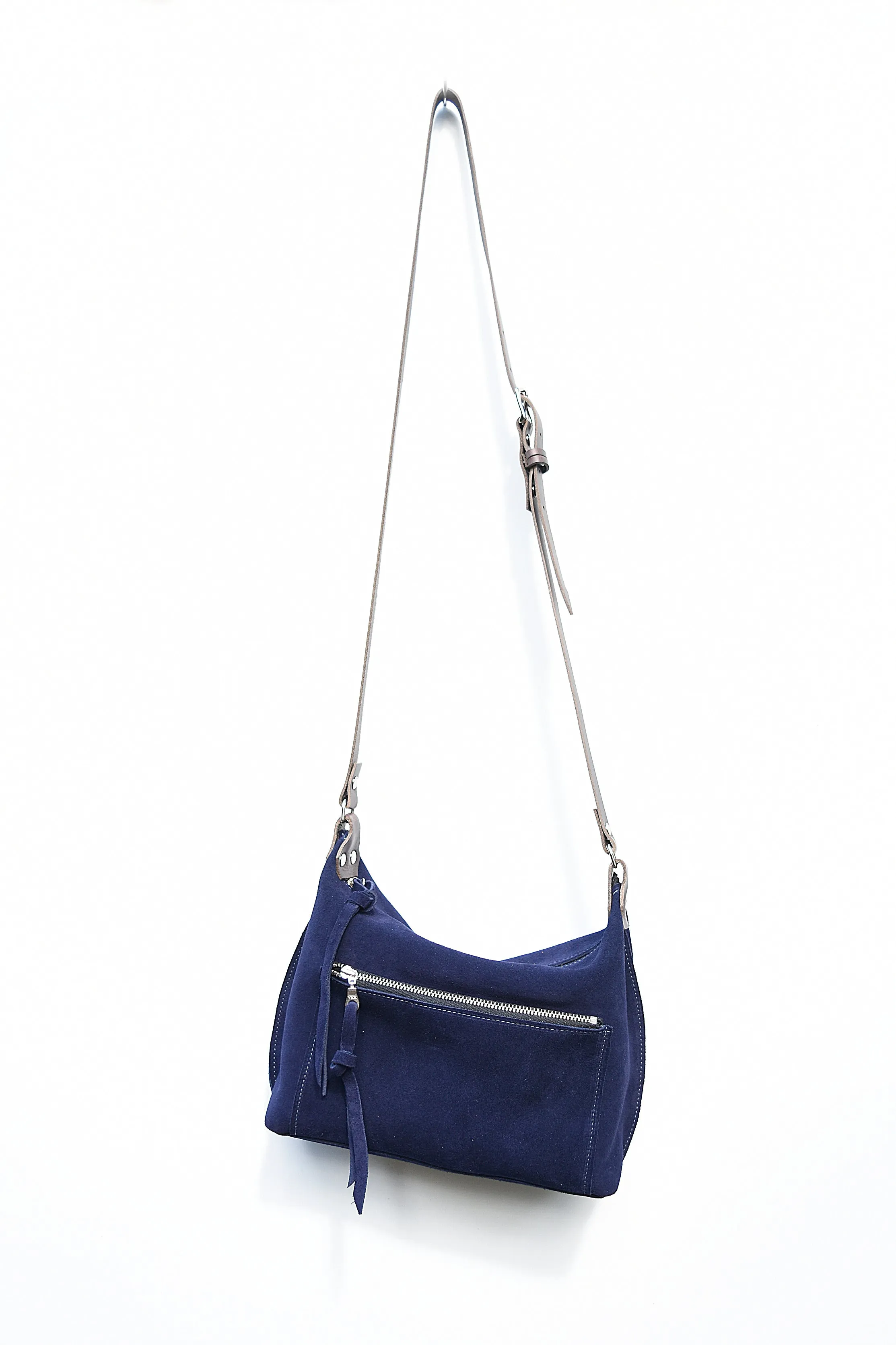 Zoey Suede Crossbody Purse